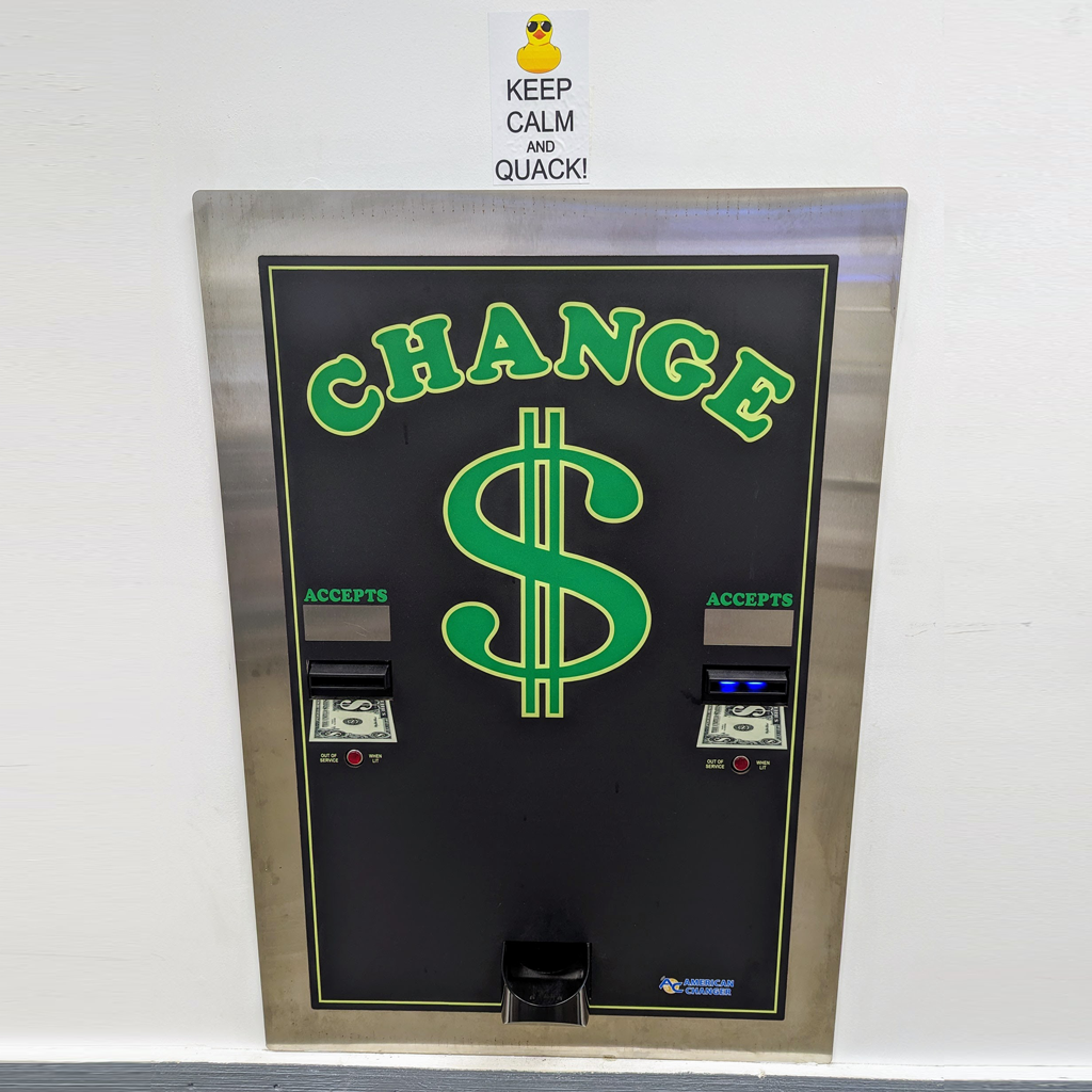 change machine - BIMS Laundry Cafe