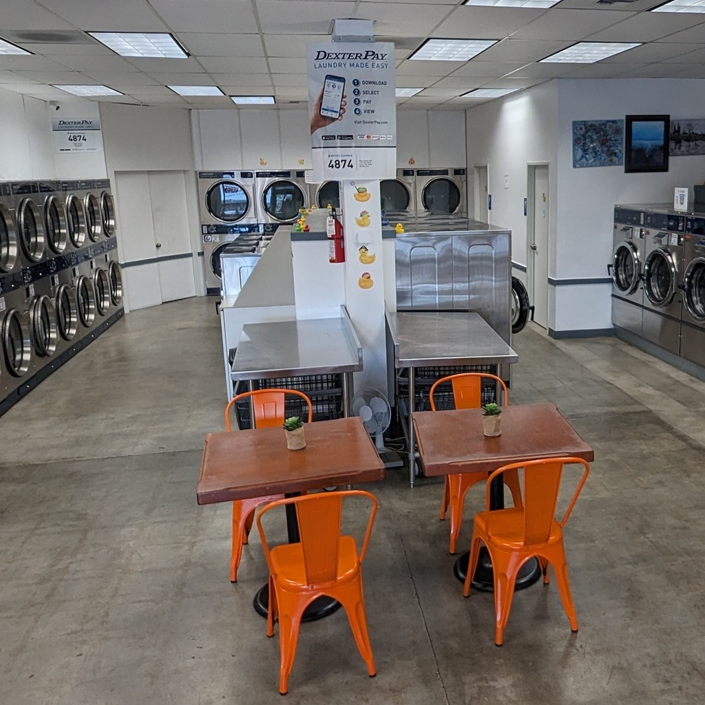 laundry machines - BIMS Laundry Cafe